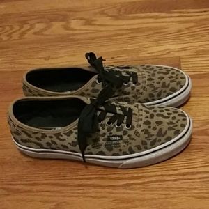 Vans Leopard Print Shoes